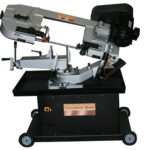 Hydraulic Metal Cutting Miter Band Saw, 7 inch x 12 inch, 90°/45°, Variable Speeds