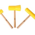 Metal Forming Mallet Set – 3-Piece Barrel Mallet Set (17 oz, 20 oz, 52 oz)