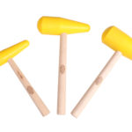 3-Piece Nylon Bossing Mallet Set – Metal Shaping & Forming Tools (9 oz, 23 oz, 32 oz)
