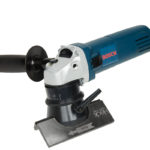 Heck Industries 1500 Bevel-Mill® Plate Beveler: 3/16” Bevel Depth, Adjustable Head & Handles, Bosch Gear Drive, 3 Carbide Cutters